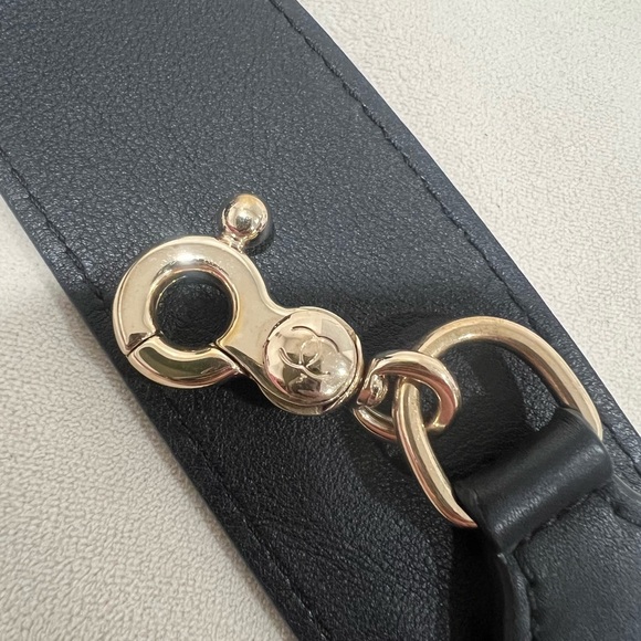 ❌SOLD ❌Chanel Black Leather Box double Zippy Bag - Picture 5 of 15